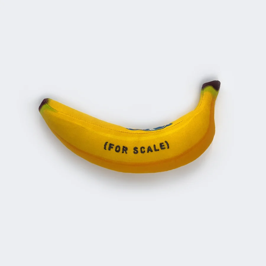 Single Banana for Scale plush toy